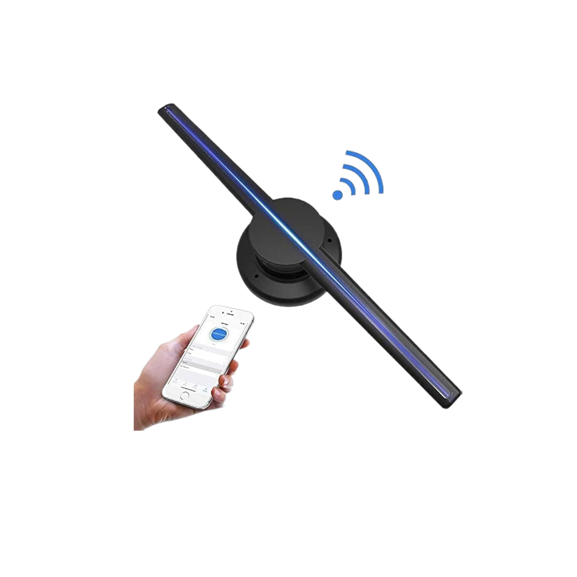 مروحة عرض هولوجرام 4K ثلاثية الأبعاد