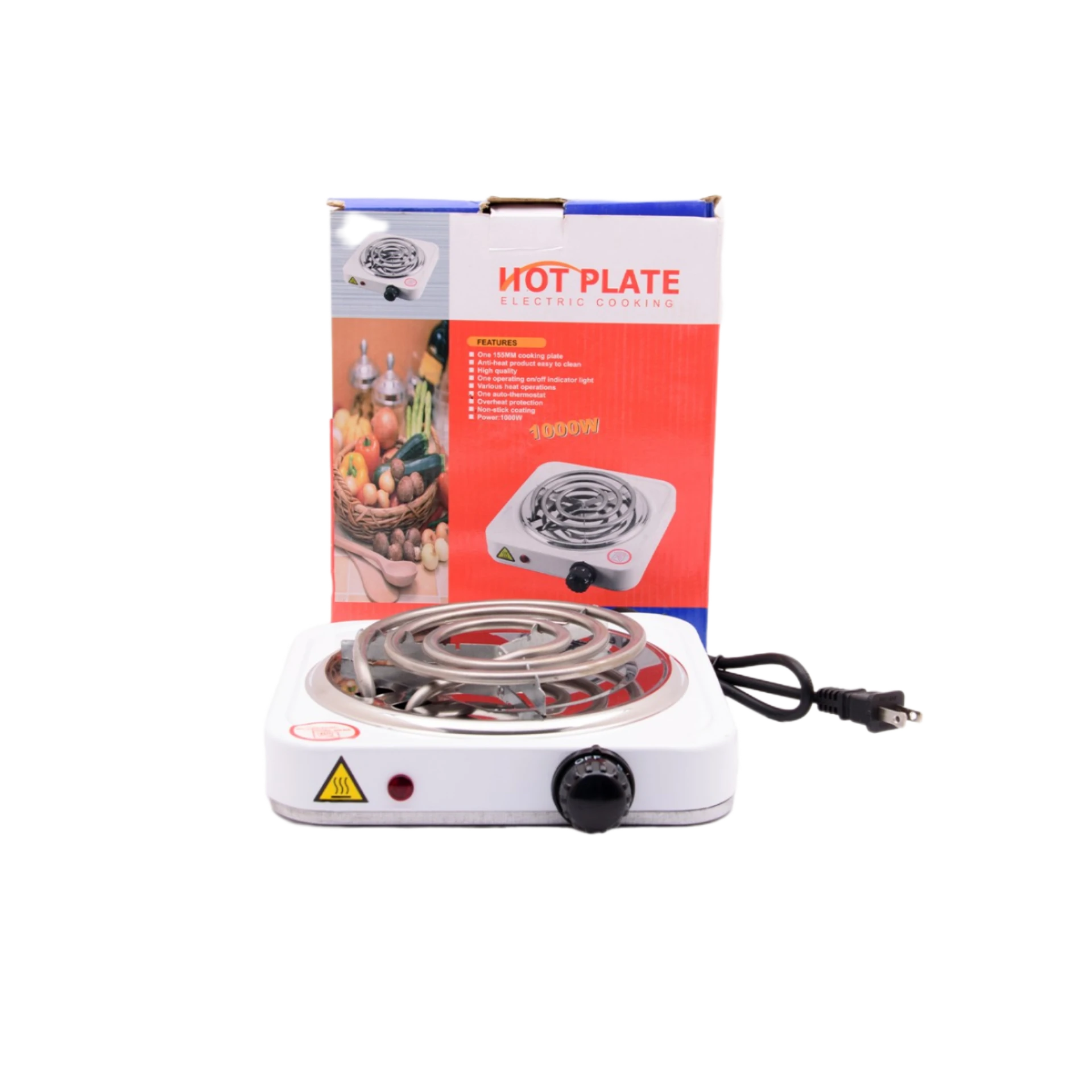 موقدًا كهربائيا محمولًا بقوة 1000 واط