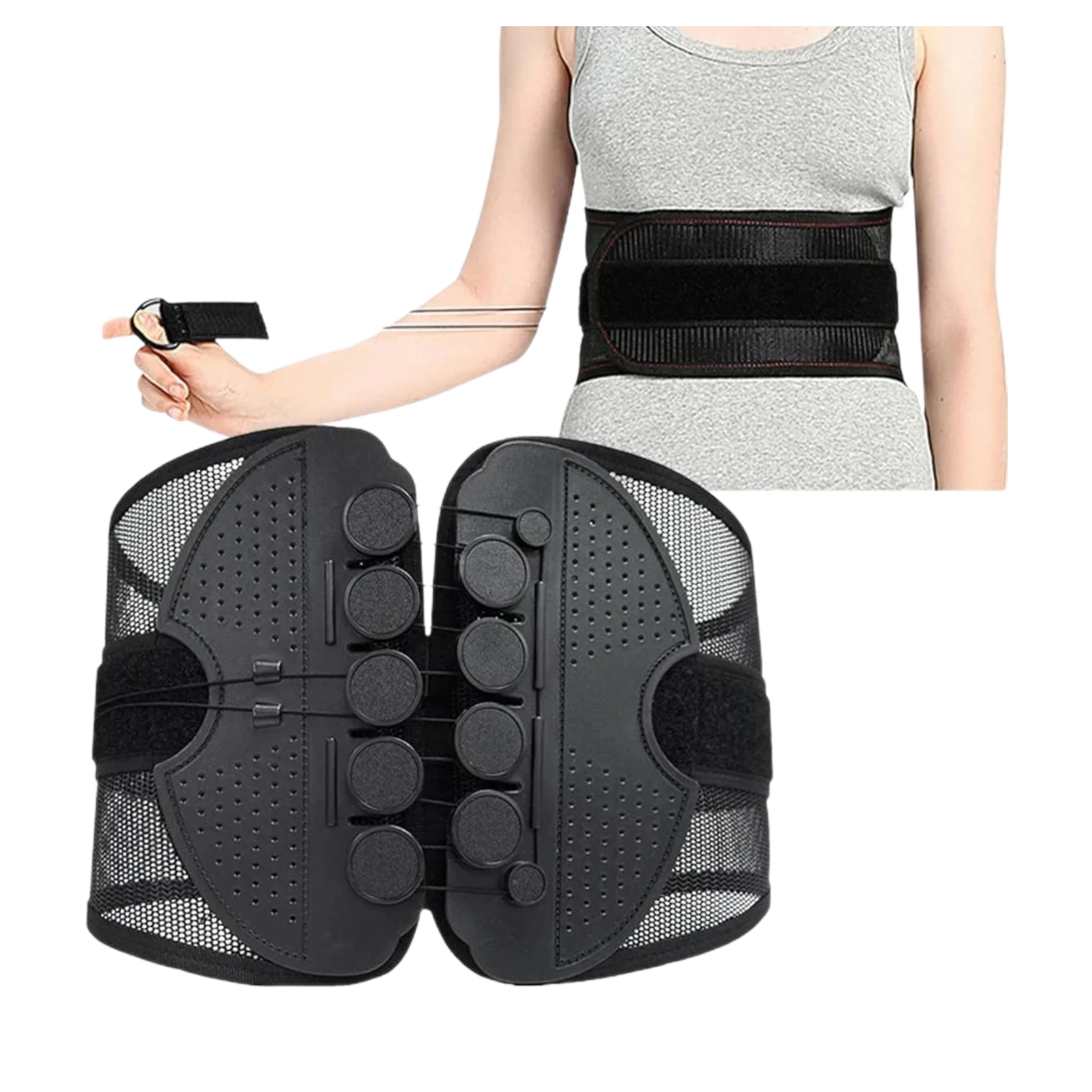 حزام الظهر المتطور القابل للسحب