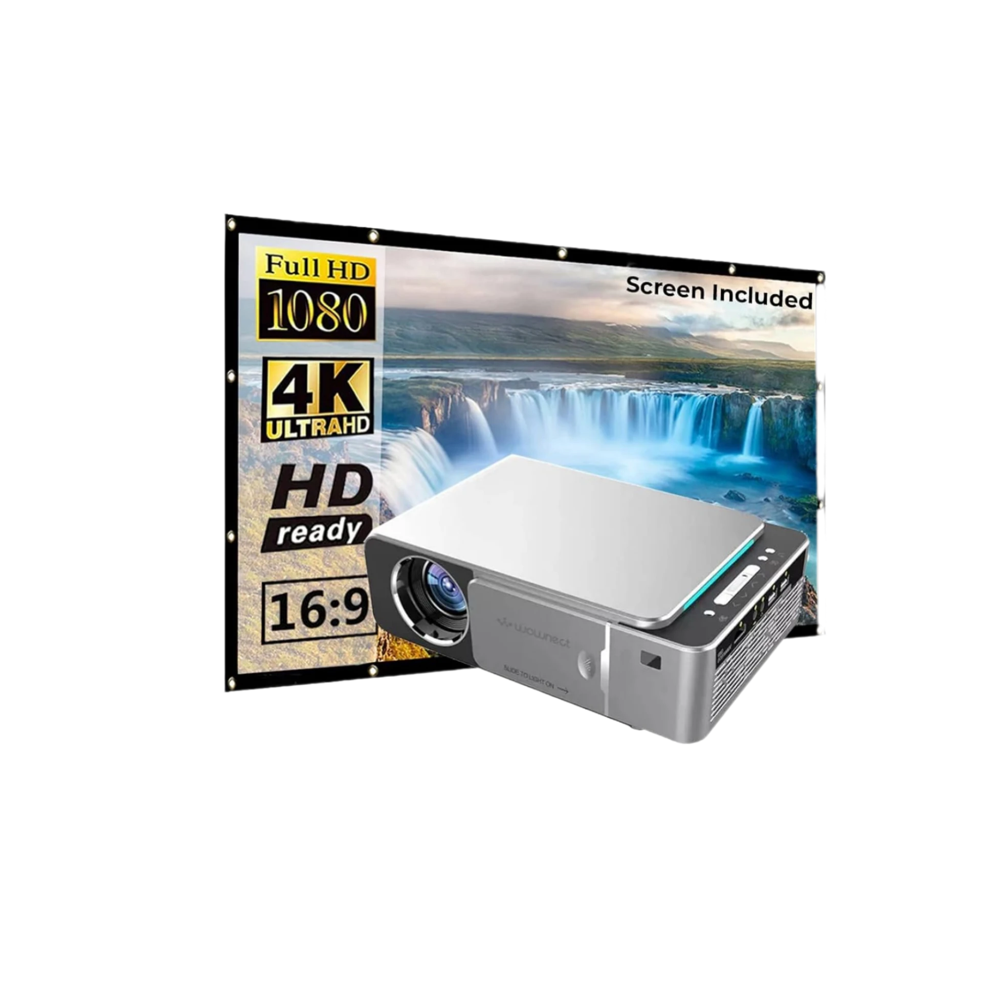 جهاز عرض (بروجكتر) صغير محمول (Mini LED Projector)