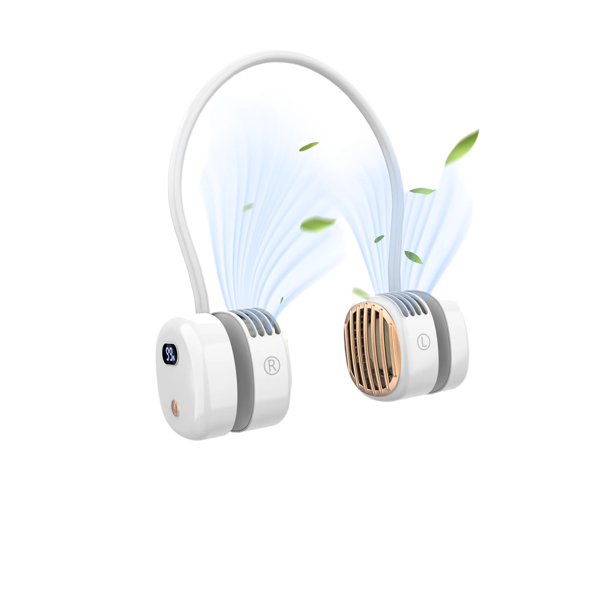 مروحه رقبة محمولة (USB) – مروحة تبريد شخصية على الرقبة